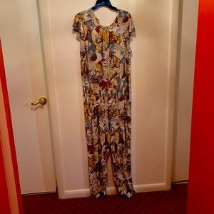 Safari Print Jumpsuit